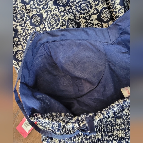 Summer Sundress Blue NWT Never Worn Size Medium Dress - Picture 3 of 11